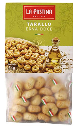 Biscoito Tarallo Italiano Erva Doce La Pastina 200g