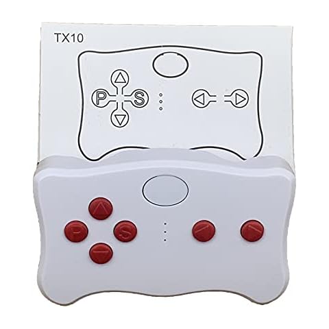 JIARUIXIN 2.4G Bluetooth Remote Control Transmitter Children's Electric Riding Toy Car Replacement Parts Red Button Remote Control Cover