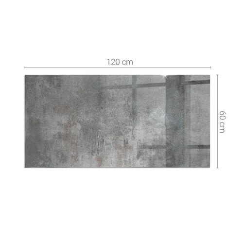Placa impermeable de chimenea 120x60 cm y revestimiento de suelo 3