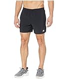 New Balance Men's Accelerate 5 Inch Short, Black , Large