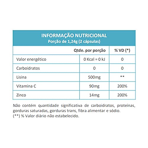 3 Lisimune Cloridrato de Lisina Vitamina C 60 Cáps Maxinutri