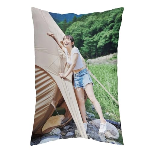 吉岡里帆197 抱き枕カバー クッションカバー インテリア グズ い背当て飾り 座布団 置物 抱きまくら 16 "x24 "