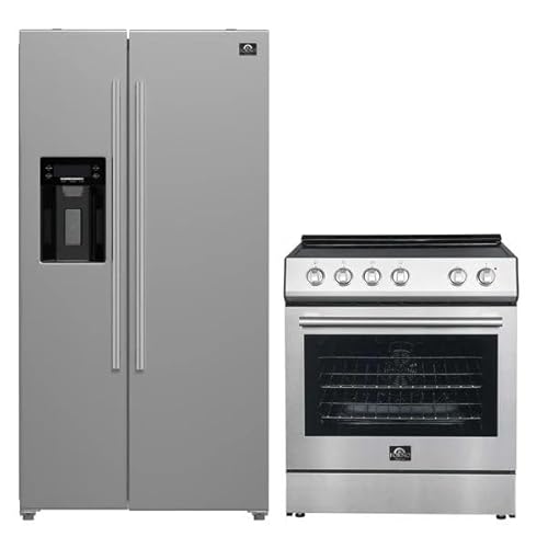 Forno 2-Piece Kitchen Bundle - 30-Inch Electric Range and