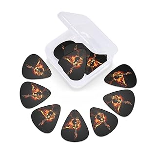 Pack de 12 médiators pour guitare Fire Guitar Picks pour guitare électrique Guitare acoustique Diverses guitares - Les Beatles, Paul McCartney, John Lennon, RIngo Starr, George Harrison Pack de 12 médiators pour guitare Fire Guitar Picks pour guitare électrique Guitare acoustique Diverses guitares – Image 5