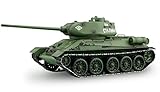  HengLong T-34/85 - Cancellino da combattimento russo radiocomandato, scala 1:16, con trasmissione in metallo e 2,4 GHz