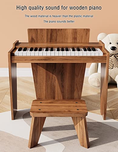 Piano en Bois pour Enfants, Jouets d’orgue électroniques, Peut être joué, Piano à la Maison en Bois pour débutants pour… - Les Beatles, Paul McCartney, John Lennon, RIngo Starr, George Harrison Piano en Bois pour Enfants, Jouets d'orgue électroniques, Peut être joué, Piano à la Maison en Bois pour débutants pour… – Image 4