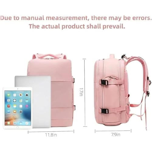 Levette Bag, Birdesc Backpack, Levette Vacuum Backpack, Waterproof Large Capacity for Airlines with Shoe Compartment (Black)4