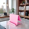 1pc Pink Portable Mini Desktop Phone Stand,Universal Candy Mobile Phone Accessories Portable Mini Desktop Stand for iPhone Phone Xiaomi Cell Table Holder,Accessories