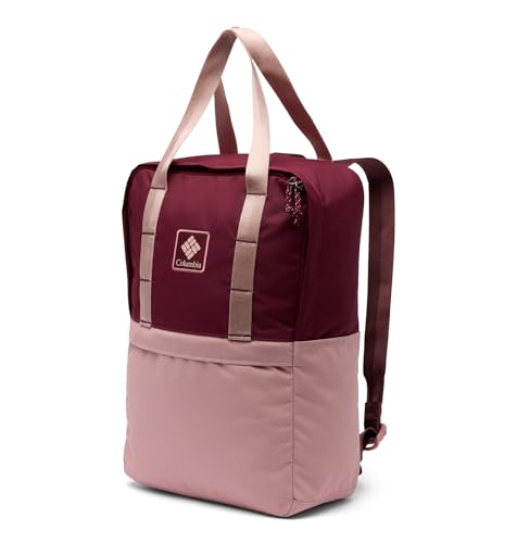 Columbia Mochila unissex Trail Traveler 18L, vinho rico/borracha rosa, tamanho único, Rico vinho/borracha rosa, One Size, Mochila Trail Traveler 18l