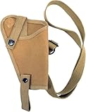 US M3 OD Canvas 1911 .45 Tanker Shoulder Holster Marked for Colt 1911 and Similar Sized Semi Autos M1916 Holster (Khaki)