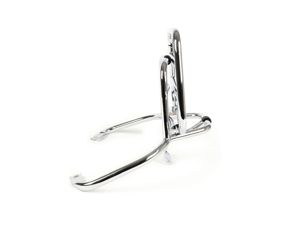 MOTO NOSTRA Gepäckträger klappbar hinten Chrom kompatibel Vespa LX50 LX125 LX150