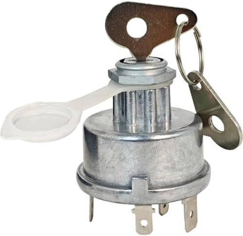 XYZIL Ignition Switch C5NN11N501A D3NN11N501A Compatible with Ford Tractor 2600 3600 3000 4000 4600 3230 3430 3930 4630 4830 5030 8530 8630 8730 530 531 532 535 540 545 550 555 5500-50
