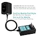 Creabest New Battery Charger Compatible with Makita 7.2V 9.6V 12V 14.4V 18V Pod Style Ni-MH/Ni-CD Battery, Compatible with 7000 7002 7033 9000 9001 9002 9033 9600 PA12 PA14 (NOT for Li-ion Battery)
