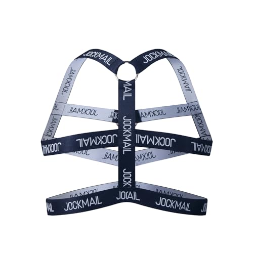 JOCKMAIL Mens Harness with Jockstrap Fitness Shoulder Strap with Mens Jock Strap Underwear Fitness Sport Harness3