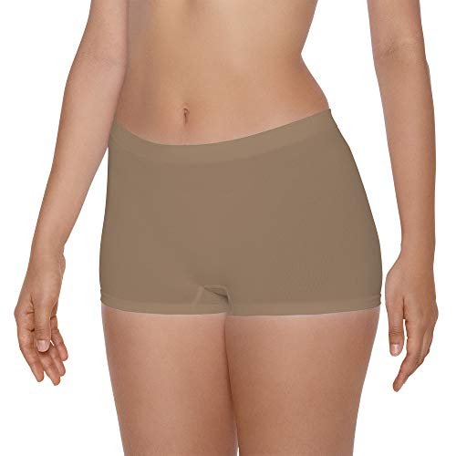 Caleçon Sem Costura, Hanes, Feminino, Chocolate, G