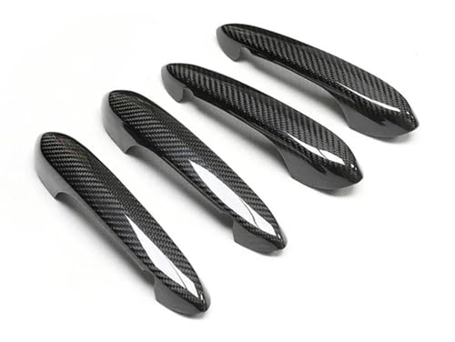 Cubierta de manija de fibra de carbono real antiarañazos para G20 G30