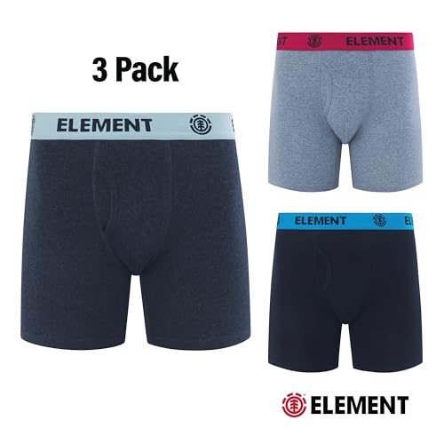 Element Mens Underwear Pack of 3 Boxer Briefs, Cotton Stretch Boxers for Men2