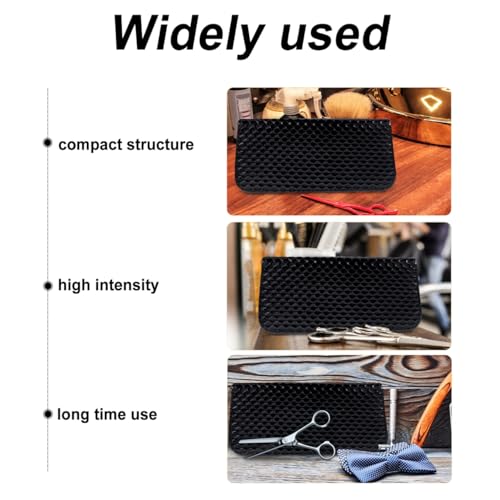 Vaguelly Leder Scherentasche Für Friseure 8 Zoll Kompakte Haarschneideschere Aufbewahrungstasche Leichtes Profi Werkzeugetui Für Haarstyling Zubehör