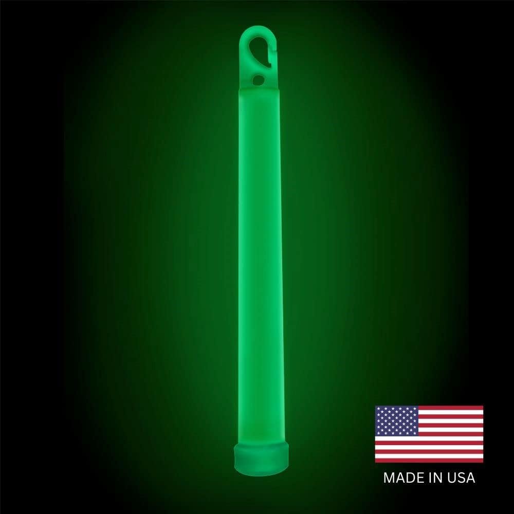 Green 6" Emergency Safety Glow Sticks -100 Pack