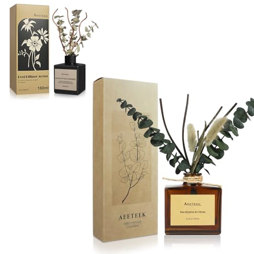 Difusor de varillas con aroma a eucalipto y salvia miniatura 1