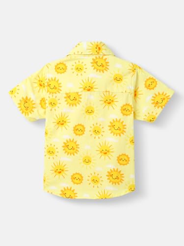 Image of Nautinati Boys Printed Shirt & Short Clothing Set Combo | Age 0-3 Years