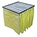 Synthetic Pocket Air Filter, 24x12x22 (2 Pieces)