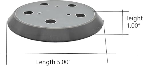 Miniatura 6 de Superior Pads & Abrasivos RSP29 5" Lijadora Pad - Gancho & Loop Sustituye OEM # 13904/13909 (1)