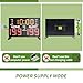 LUCKY TIME Electronic Basketball Scoreboard with Buzzer, Digital Scoreboard with Remote,Portable Score Keeper Battery Powered Score Board for Sports Games(11digits ProMax-S-Tripod-Battery)