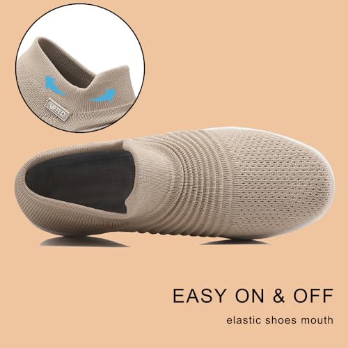 Oude Platform Loafers for Women Comfortable | Womens Slip On Sneakers Lightweight | Women's Walking Shoes Work Long Hours | Thick Rocking Bottom4