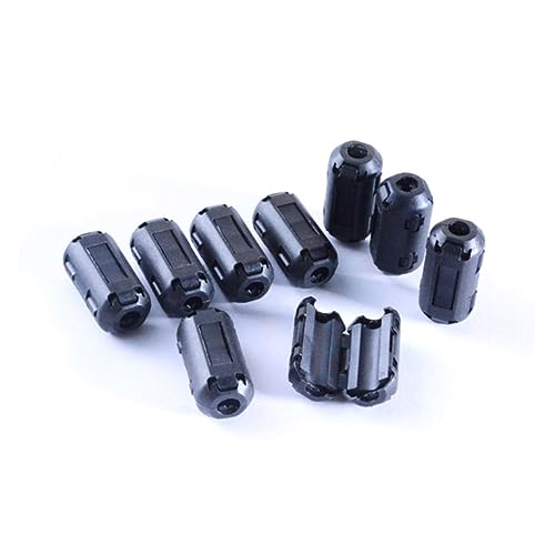 Holibanna 20 Pièces Antiparasites pour Câbles Vga Filtres pour Transmission et Audio
