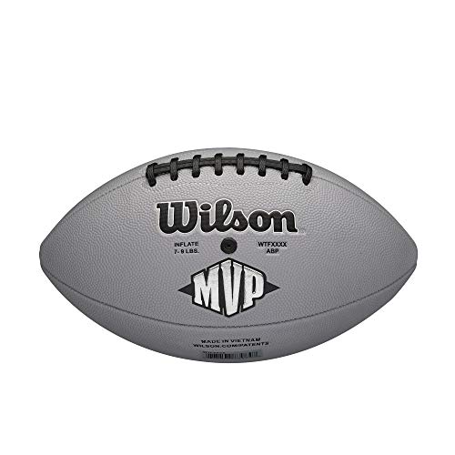 Wilson Nfl Mvp Football - Gray, Junior (Age 9-12) #TOP1
