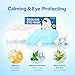 CROUVM Hydrogel Self Cooling Eye Masks, Cold Compress Eye Patches for Puffy Eyes, Fast Relief for Screen Fatigue & Eye Strain, Travel Ready Gel Eye Masks, 10 Pack Individually Wrapped