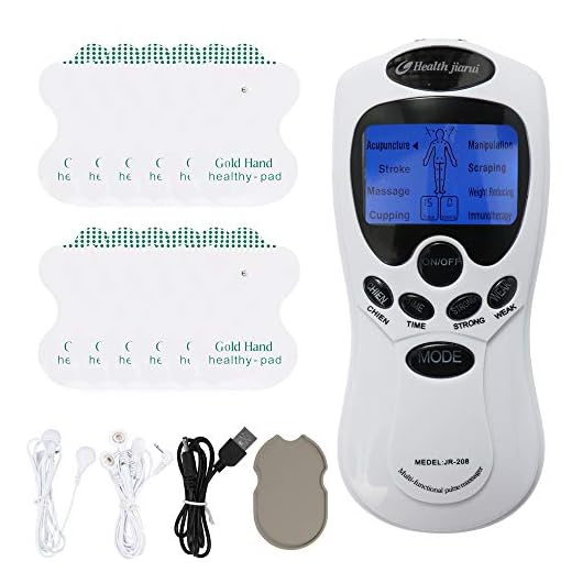 Andoer Estimulador Muscular do agregado familiar Portátil Multi-funcional Digital Meridiano Massageador Acupuntura Terapia Máquina Shaper Shaper Do Corpo