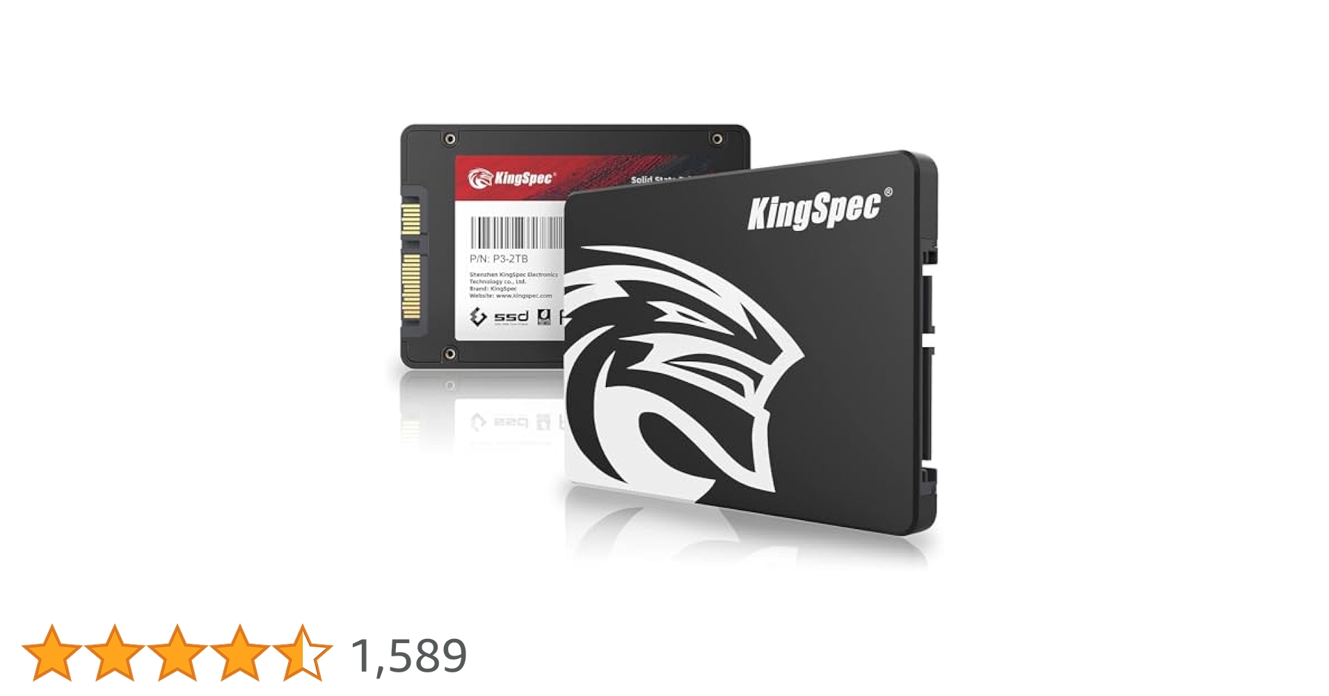【使用時間1時間】KingSpec 2TB 2.5インチ SSD Amazon.com: KingSpec 2TB 2.5