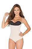 Shapewear Lycra - Nylon Body Shaper Braless Adjustables Straps.Thong type...