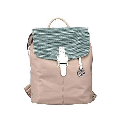 Rieker Damen H1086 Rucksack beige