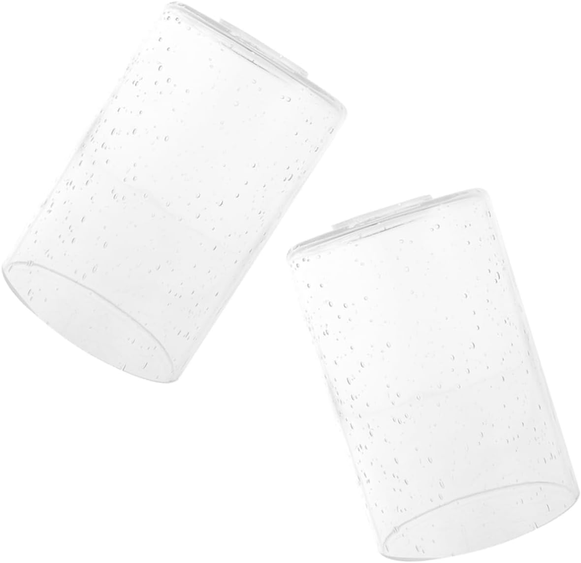 DOITOOL 2pcs Glass Pendant Lamp Shade Replacement Bubble Cover Decorative Ceiling Light Accessories