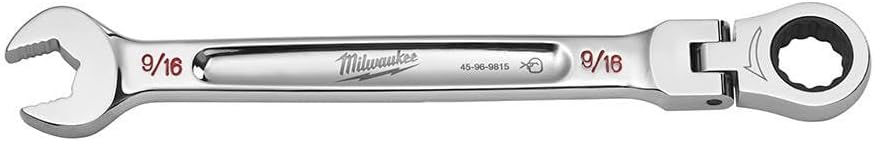Milwaukee Electric - 9/16 Flex Head RATCHETING Combination Wrench