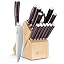 14|piece knife set with knife block