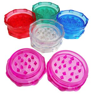 METIER Shark Teeth Acrylic Crusher Grinder 3 Inch 2 Part 1 Pcs | Any Colour Will Be Available | Pack of 1 |-image-29