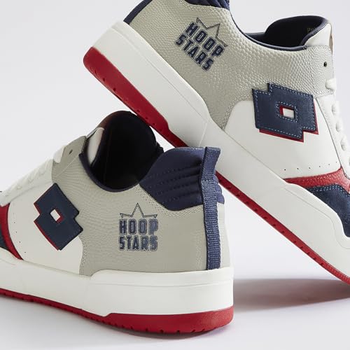 Image of Lotto Men Hoop Star OG Leather Sneakers