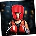 SUPVOX Boxing Protective Equipment Kids Training Headgear Sparring Gear Hook-and-Loop Closure Size s