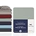 Produktbild Comfy Wings Bettwäsche Spannbettlaken 140x200 cm weiches Spannbetttuch für Matratze aus 100% Polyester-Mikrofaser Bettlaken mit 25 cm Steghöhe Bett Bettwaren & Bettwäsche  Sommergrün