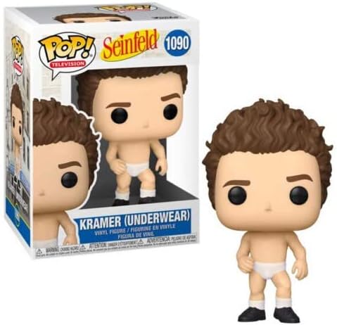 Funko Pop! TV: Seinfeld - Kramer in Underwear, Amazon Exclusive Vinyl Figure