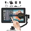 FEELWORLD F6 Plus V2 DSLR Camera Field Monitor Touch Screen 6 Inch 4K HDMI 3D IPS FHD1920x1080 Support Type-C Input,Video Monitor Focus Assist with Battery,Tilt Arm and 12V Adapter