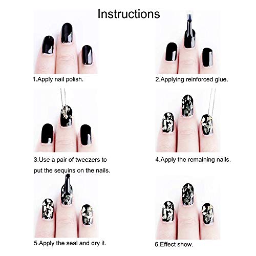 Irregular Abalone Shell Slices 12 Colors Colorful Natural Nail Art Shell Slices Design 3D Nail Art Sequins Uv Gel Flake Mermaid Decorations #TOP5