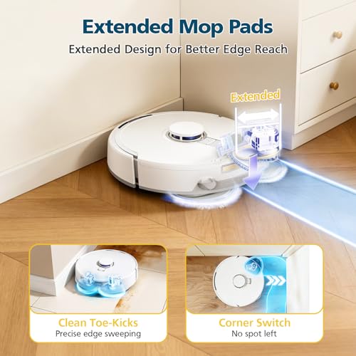 Image of 12 Pcs Replacement Mop Pads for Narwal Freo|Freo X Ultra| Freo Z10|Freo Pro | Freo Z Ultra & Freo X10 Pro Robot Vacuum & Mop, Washable Reusable Microfiber Robot Vacuum Mop Pads