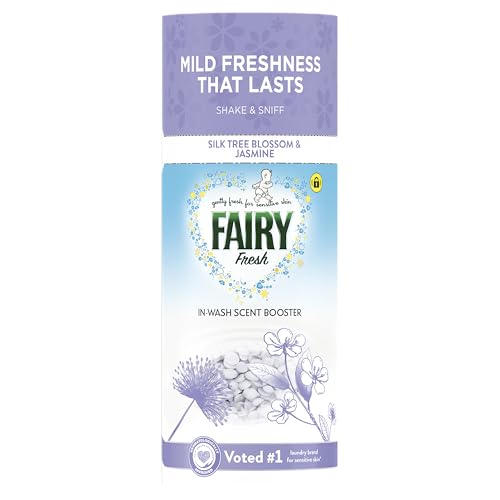 Fairy Beads Silk Tree Blossom In-Wash Scent Booster 155g Long-Lasting Freshness Enhances Laundry Fragrance Safe for All Fabrics