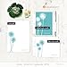 Complete Personalized Stationery Set, Dandelion Silhouette, Note Cards and Notepad