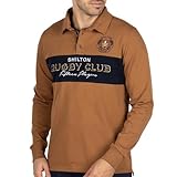 100% Coton Shilton Polo Fifteen Players Homme XL/Camel